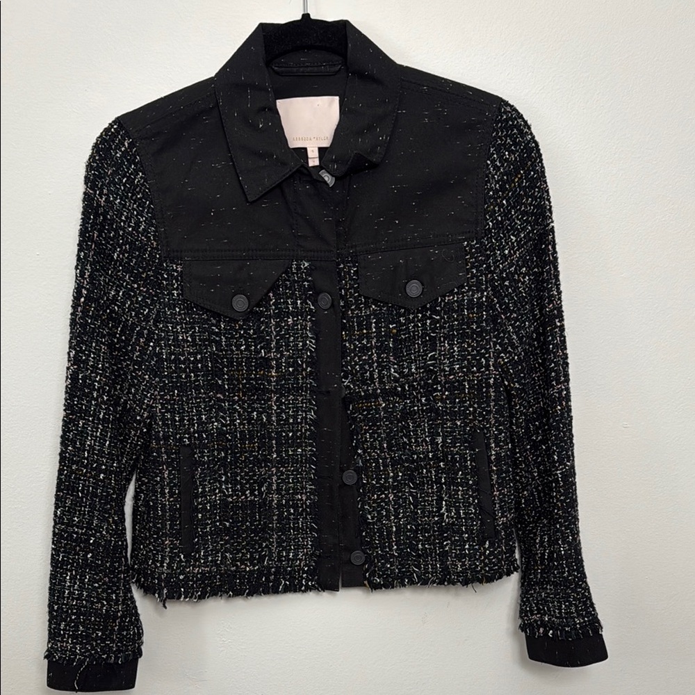 Black Tweed Women's Jacket